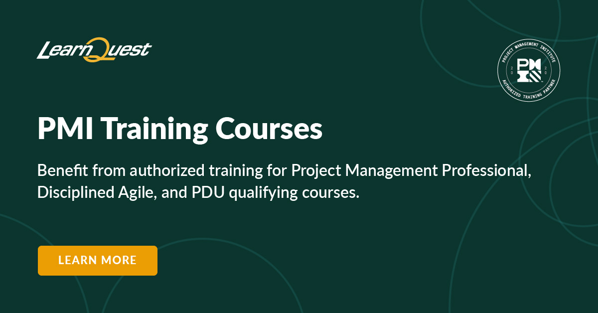 PMI Training and Certification Courses